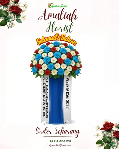 Standing Flower di Sintesa Peninsula Hotel Manado